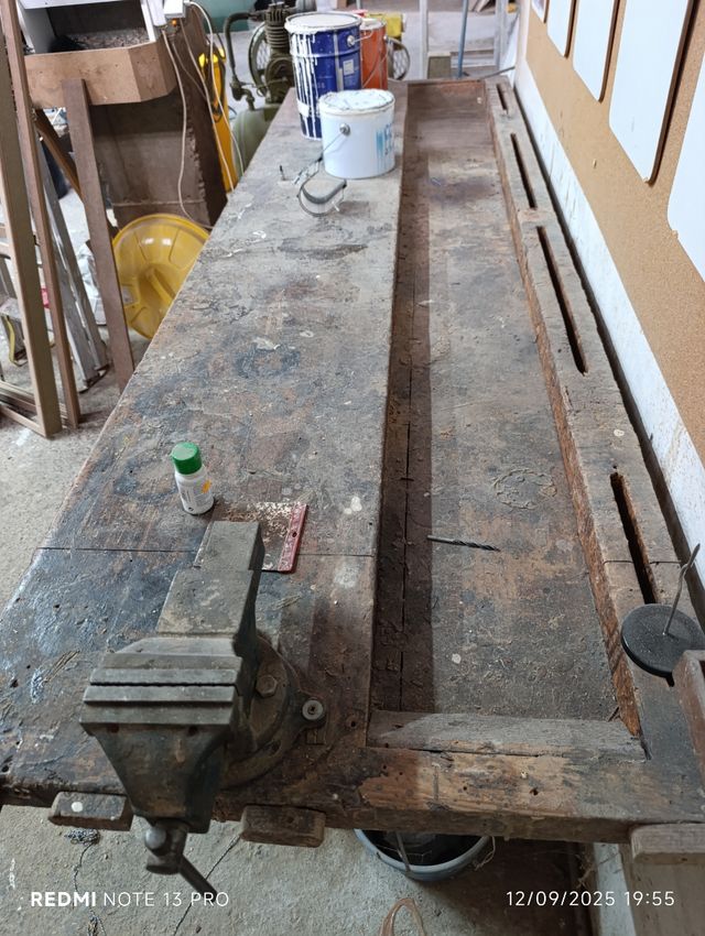 Banco de carpintero robusto