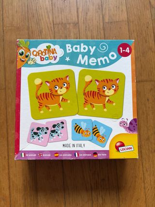 Juego de memoria Carotina Baby Memo