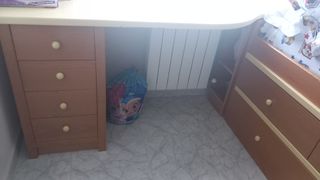 Cama nido con escritorio
