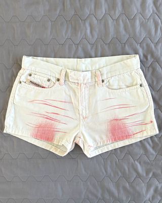 Diesel Made in Italy Shorts Donna Vintage Tg 28