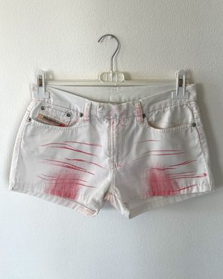 Diesel Made in Italy Shorts Donna Vintage Tg 28