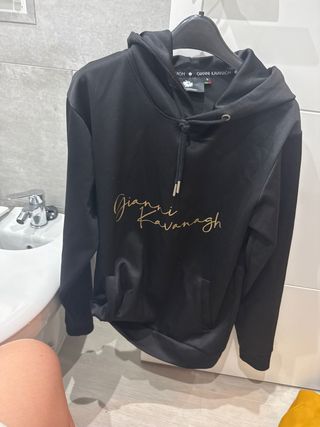 Sudadera Gianni Kavanagh Negra Talla S