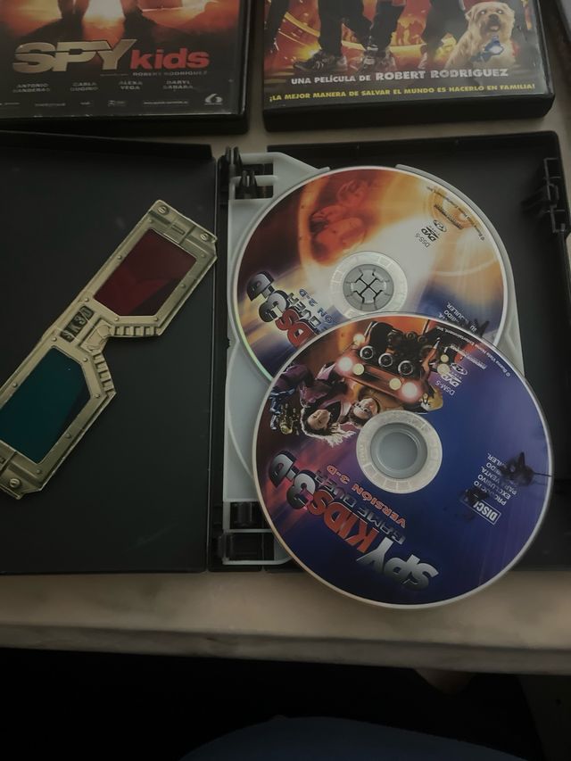 Pack 4 Películas Spy Kids y lavagirl