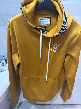 SikSilk Sudadera Amarilla Talla XS