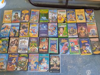 Colección Películas VHS Disney Pixar Animación