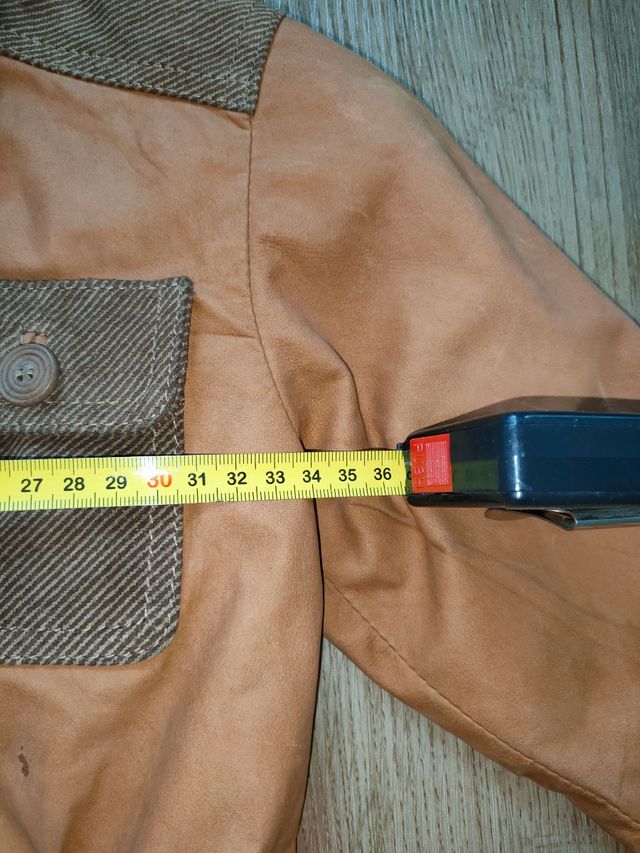 Giacca in pelle bambina 4-5 anni