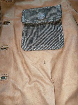 Giacca in pelle bambina 4-5 anni