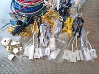 Cables y adaptadores de red, telefónia y fibra