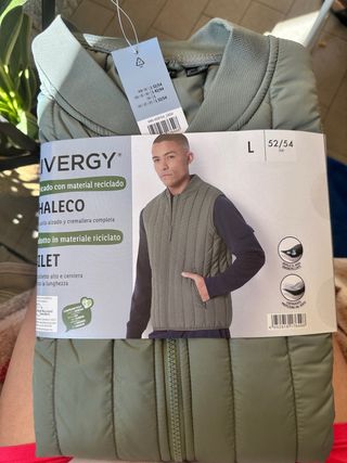 Gilet Ivergy Uomo Verde Oliva Taglia L