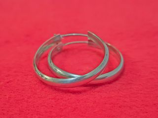 Pendientes Aros Plata de Ley 925