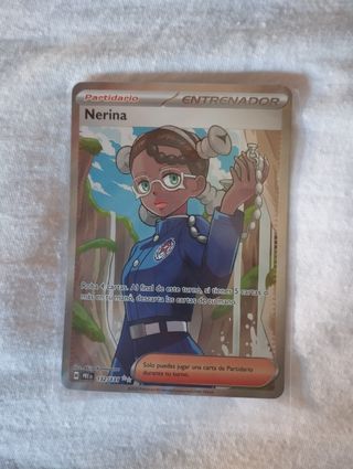 Carta Pokémon Nerina Entrenador 132/131