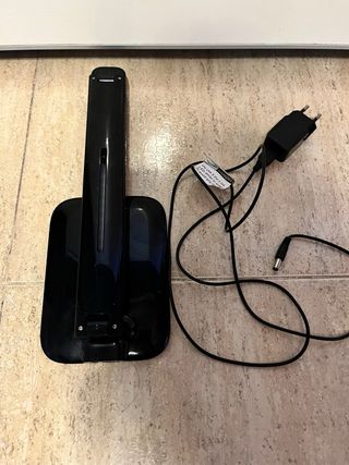 Lámpara de escritorio LED negra