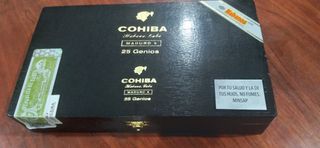 Caja Cohiba Maduro 5 Genios 25 Tabacos Cubanos