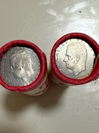 2 Cartuchos 50 Pesetas Banco de Bilbao