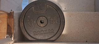 Mancuernas Decathlon Discos Ajustables 36 kilos