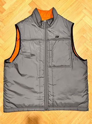 Gilet Nike Grigio Arancione