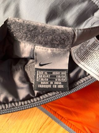 Gilet Nike Grigio Arancione