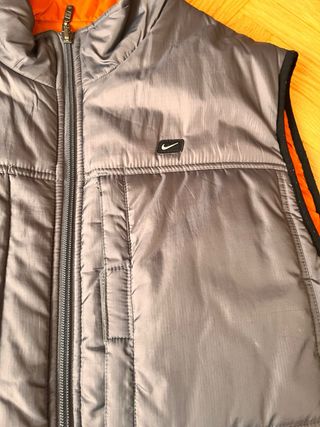 Gilet Nike Grigio Arancione