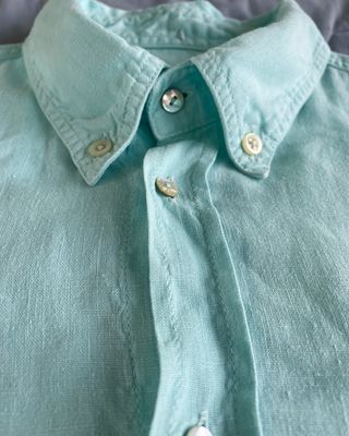 Camicia Puro Lino Stefanel Vintage Anni 80/90 XL