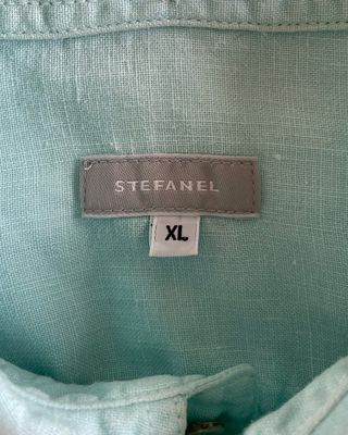 Camicia Puro Lino Stefanel Vintage Anni 80/90 XL