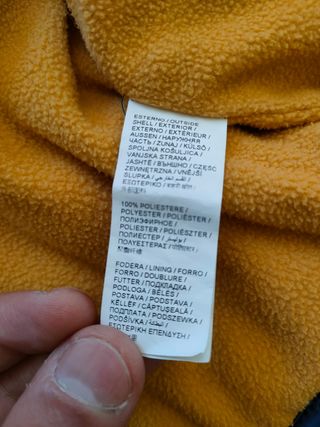 Giacca imbottita blu 3-6 mesi