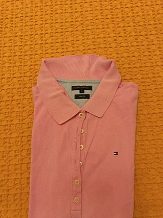 Polo Tommy Hilfiger Rosa Talla M