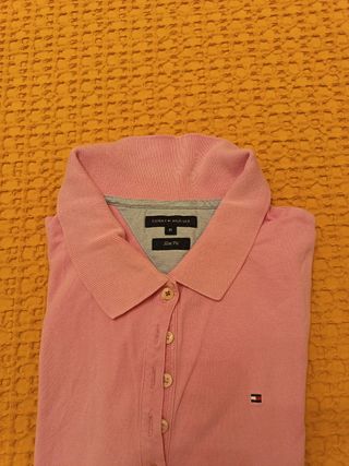 Polo Tommy Hilfiger Rosa Talla M