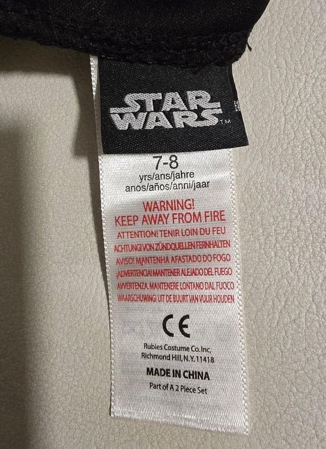 Disfraz Star Wars K-2SO Talla 7-8 años