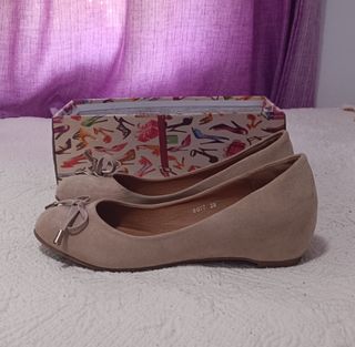 Zapatos Balerinas Rosa Palo