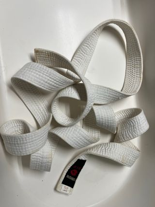 Cintura bianca arti marziali