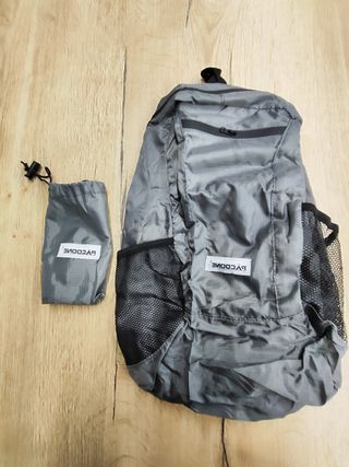 Mochila de Senderismo Plegable 20 L Gris