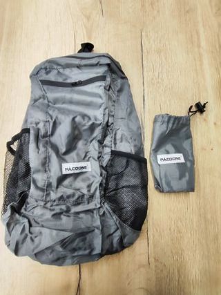 Mochila de Senderismo Plegable 20 L Gris