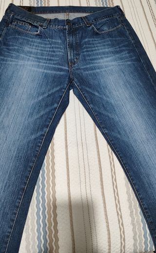 Pantalón Vaquero Massimo Dutti Azul