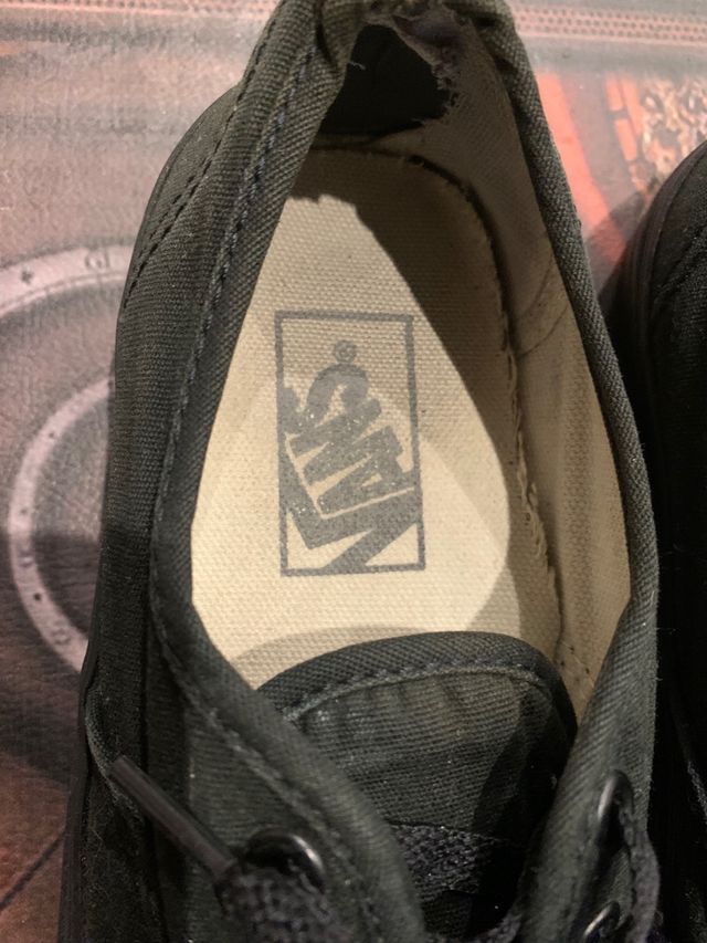 Zapatillas Vans Negras