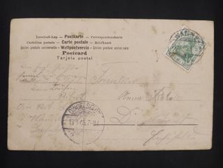 2 Postal Alemania1905/ 1906
