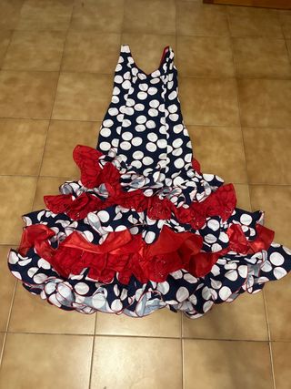 Vestido de Flamenco con Lunares

