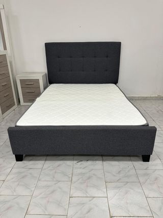 Cama Completa Nuevo con Colchon 18cm Grosor 