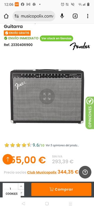 Amplificador Fender Champion 100