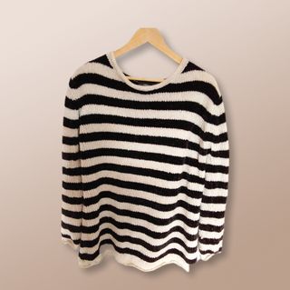 Jersey Zara Rayas Mujer