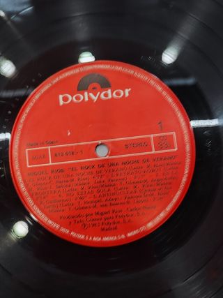 Vinilo Miguel Rios El Rock de la Noche