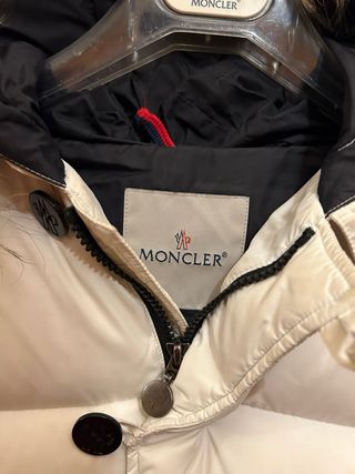 Piumino Moncler Bianco Bambina - Ottime Condizioni