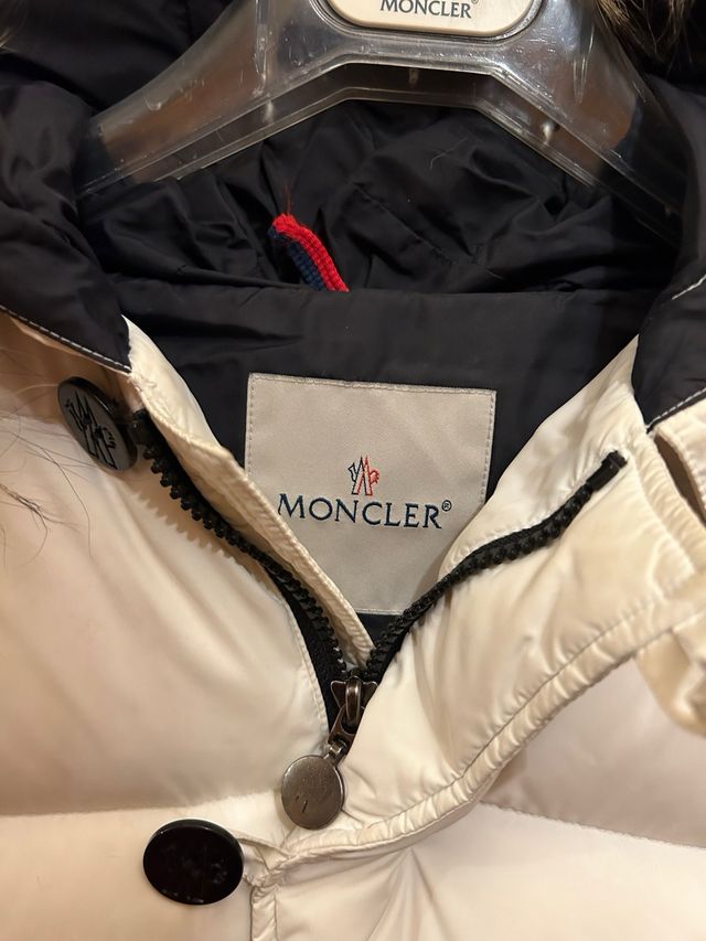 Piumino Moncler Bianco Bambina - Ottime Condizioni