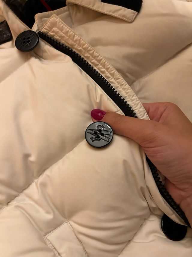 Piumino Moncler Bianco Bambina - Ottime Condizioni