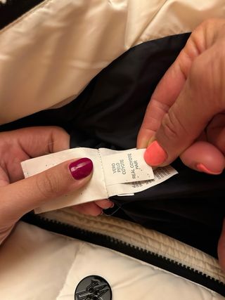 Piumino Moncler Bianco Bambina - Ottime Condizioni