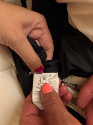 Piumino Moncler Bianco Bambina - Ottime Condizioni