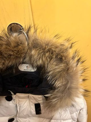 Piumino Moncler Bianco Bambina - Ottime Condizioni