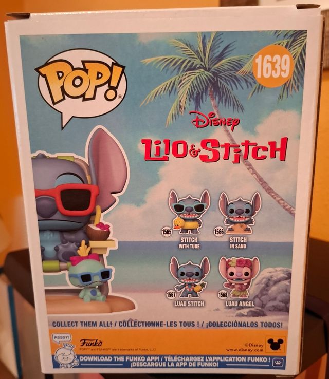 Funko Pop! Stitch in Sunlounger 1639 Disney