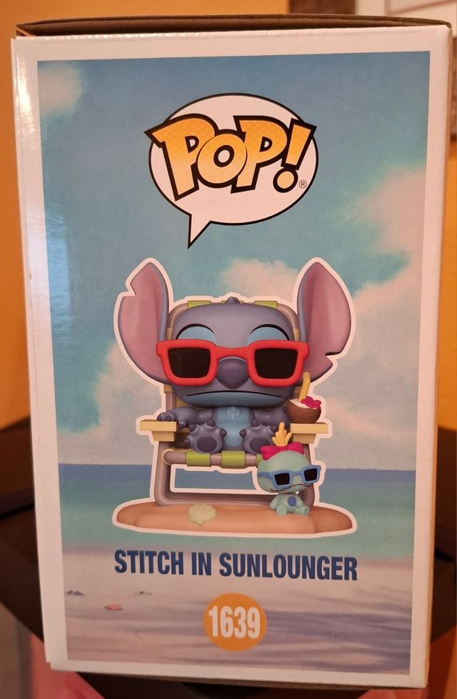 Funko Pop! Stitch in Sunlounger 1639 Disney