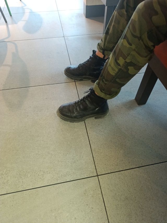 Botas tácticas Mustang Negras