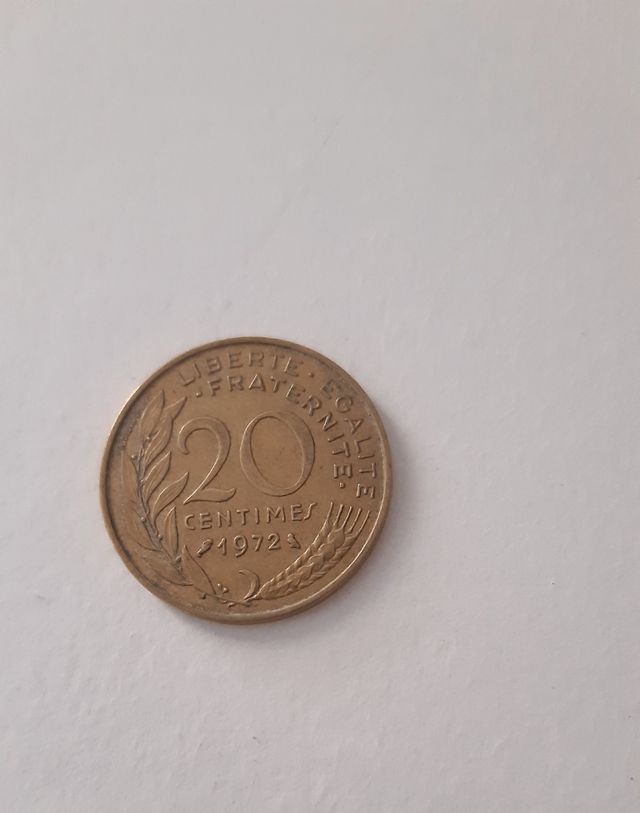 11 Monedas Francesas 20 Céntimos
